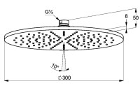 Душевой комплект Kludi Bozz 386585376 С ВНУТРЕННЕЙ ЧАСТЬЮ, белый матовый