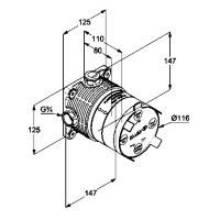 Душевой комплект Kludi Bozz 386585376 С ВНУТРЕННЕЙ ЧАСТЬЮ, белый матовый