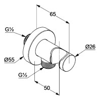 Душевой комплект Kludi Bozz 386585376 С ВНУТРЕННЕЙ ЧАСТЬЮ, белый матовый