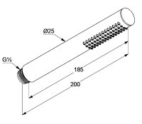 Душевой комплект Kludi Bozz 386585376 С ВНУТРЕННЕЙ ЧАСТЬЮ, белый матовый