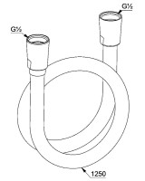 Душевой комплект Kludi Bozz 386585376 С ВНУТРЕННЕЙ ЧАСТЬЮ, белый матовый