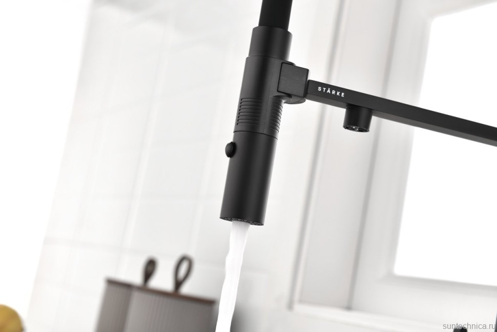 Смеситель для кухни Gravity, антрацит, Gr213888-AN, Starke-Paulmark