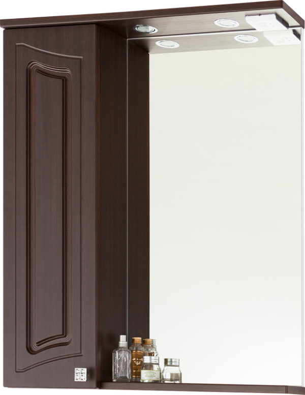 Зеркало Vod-Ok Адам L 65 венге