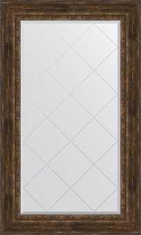 Зеркало Evoform Exclusive-G BY 4258 82x137 см состаренное дерево с орнаментом