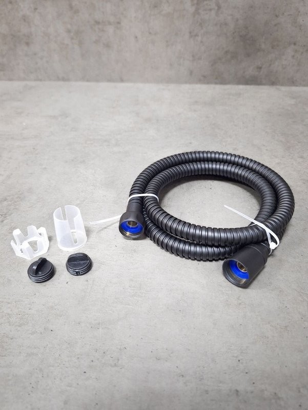 Душевой шланг AltroBagno SH AltroBagnoSH071707MB 120 см, матовый черный