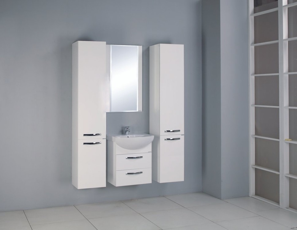 Мебель для ванной комнаты AQUATON Ария М 50 белая