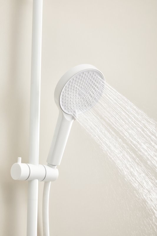 Душевая стойка BELZ B713 B24713-8 белая