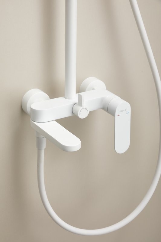 Душевая стойка BELZ B713 B24713-8 белая