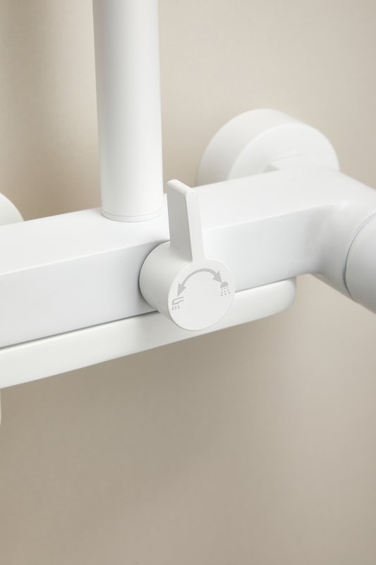 Душевая стойка BELZ B713 B24713-8 белая