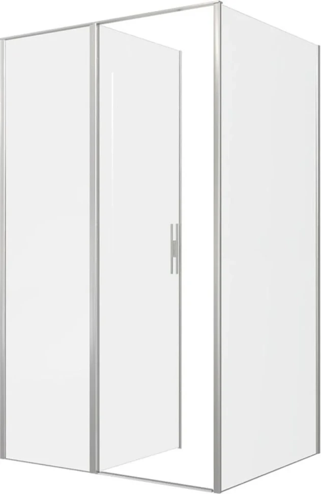 Душевой уголок Allen Brau Priority 120x100, профиль серебро браш, стекло прозрачное