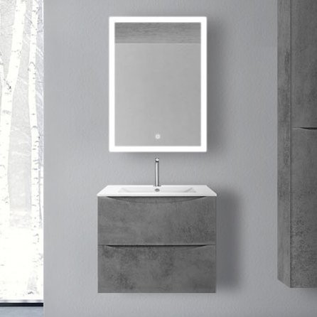 Мебель для ванной комнаты Vincea Mia 60 бетон