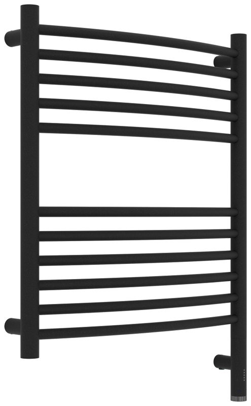 Полотенцесушитель электрический Сунержа Богема 3.1 15-6003-6050 70x55 см, подключение справа, темный титан муар, лесенка