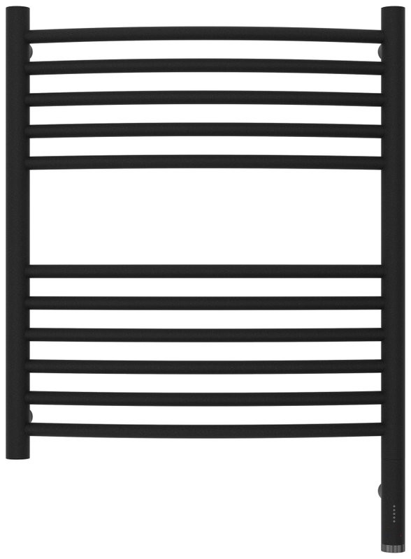 Полотенцесушитель электрический Сунержа Богема 3.1 15-6003-6050 70x55 см, подключение справа, темный титан муар, лесенка