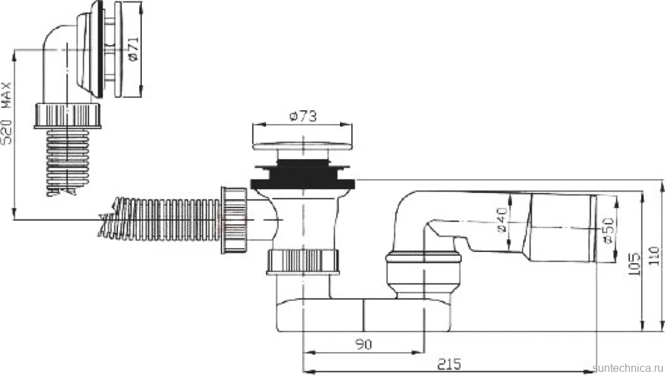 Акриловая ванна Riho Lyra R 155x100 см, угловая, правая, пристенная, белая, асимметричная, на ножках, со сливом-переливом