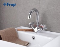 Смеситель для раковины Frap H24 F1324 хром Смеситель для раковины Frap H24 F1324 хром