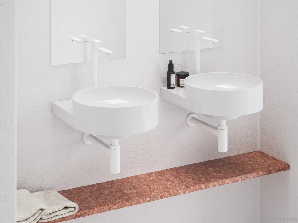 Смеситель для раковины Ravak Eleganta EL 015.10WV белый вельвет