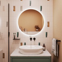 Зеркало круглое Sancos Bella 77
