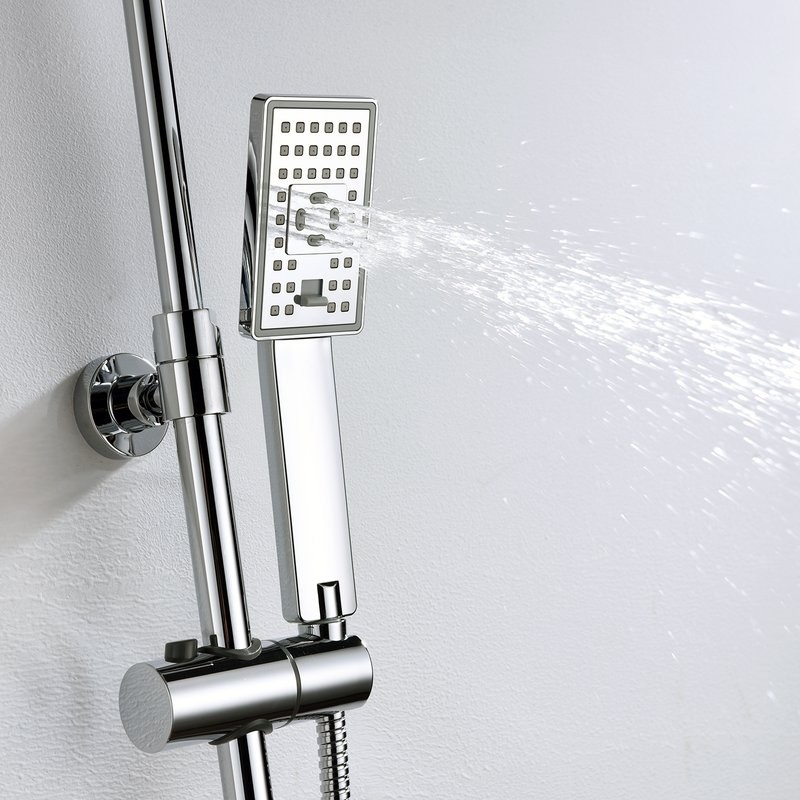 Душевая стойка Wasserkraft A17701 хром + мочалка