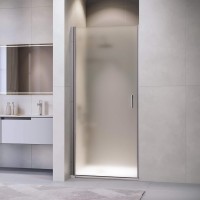 Душевая дверь в нишу RGW Leipzig LE-003-Gg 600х1950 профиль серый, стекло матовое