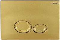 Кнопка смыва Creavit Drop GP2006.00 золото матовое
