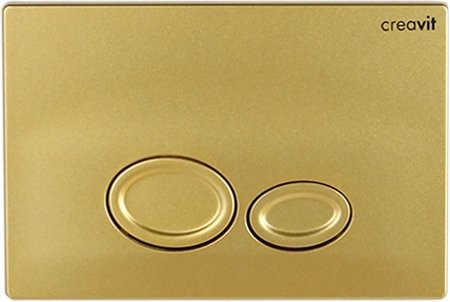 Кнопка смыва Creavit Drop GP2006.00 золото матовое