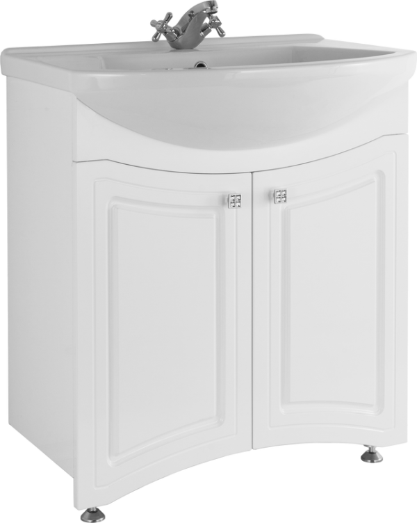 Тумба под раковину Vod-Ok Адам 75 белая