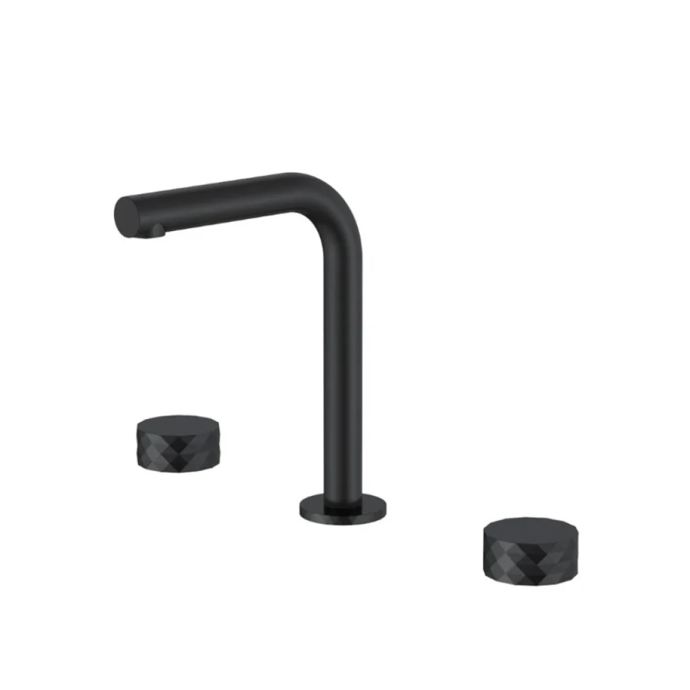 Смеситель для раковины Boheme Stick diamond 152-B black