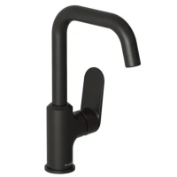 Смеситель для раковины Kludi X1 320283975 черный матовый