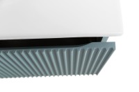 Мебель для ванной комнаты BelBagno Uno 80 подвесная, 1 ящик, матовая голубая