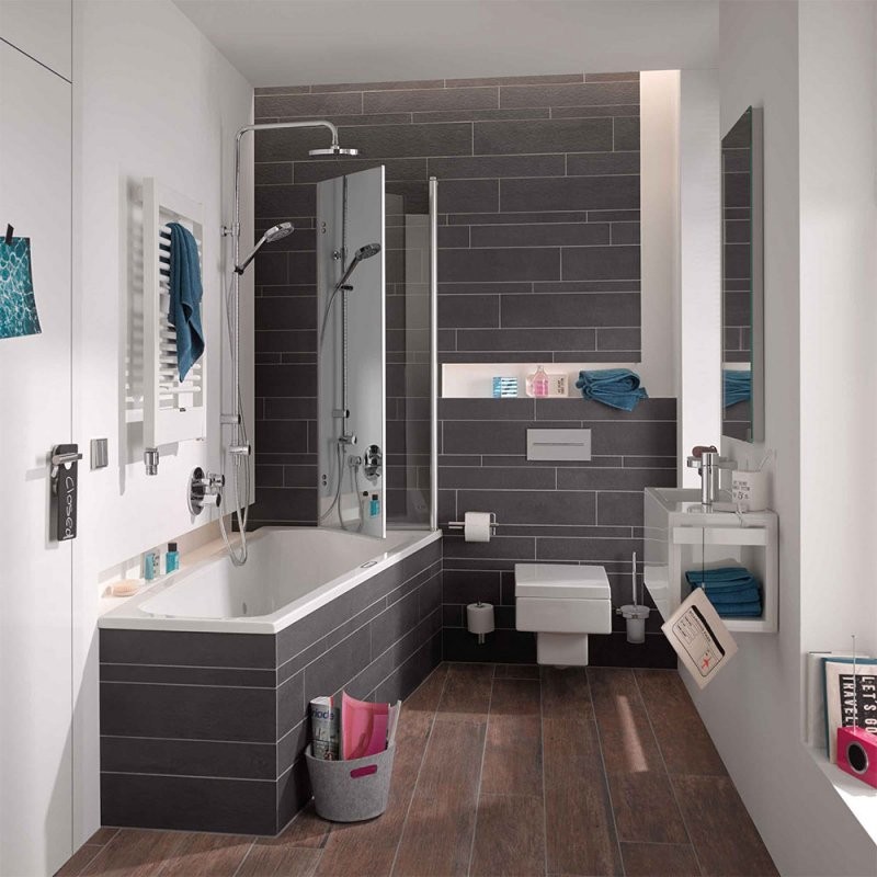 Термостатический смеситель встраиваемый Kludi Zenta SL 388300545 для ванны с душем, хром