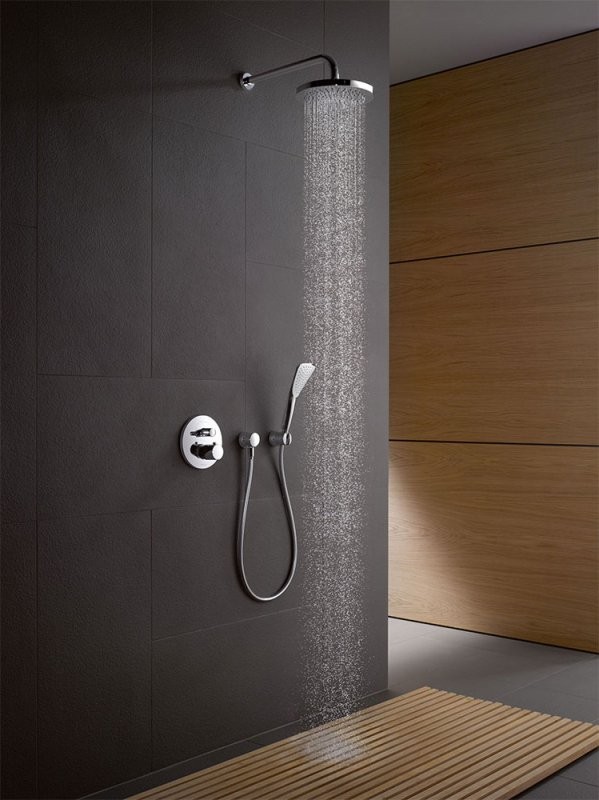 Термостатический смеситель встраиваемый Kludi Zenta SL 388300545 для ванны с душем, хром