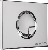 Кнопка смыва Berges Novum R3 хром, глянец