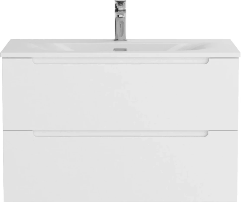 Мебель для ванной комнаты BelBagno Etna 80 bianco lucido, раковина BB-8099-80
