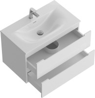 Мебель для ванной комнаты BelBagno Etna 80 bianco lucido, раковина BB-8099-80