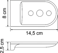 Мыльница Wasserkraft Kammel K-8369 Мыльница Wasserkraft Kammel K-8369