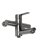 Смеситель для ванны с душем Agger Easy A3121255 оружейная сталь матовая Смеситель для ванны с душем Agger Easy A3121255 оружейная сталь матовая