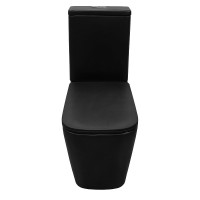 Унитаз-компакт напольный AZARIO Black King AZ-8303D матовый черный