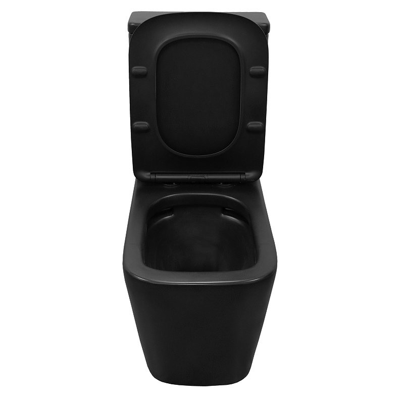 Унитаз-компакт напольный AZARIO Black King AZ-8303D матовый черный