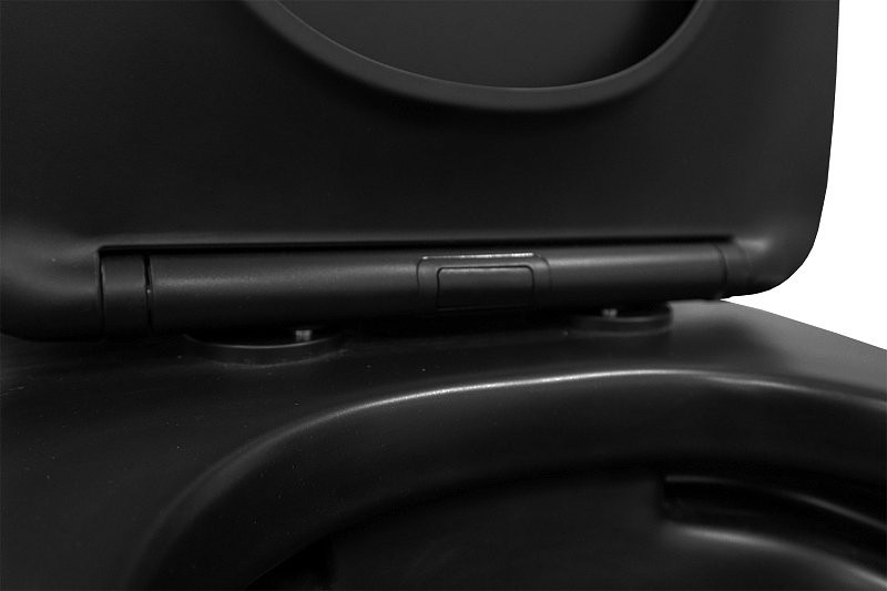 Унитаз-компакт напольный AZARIO Black King AZ-8303D матовый черный