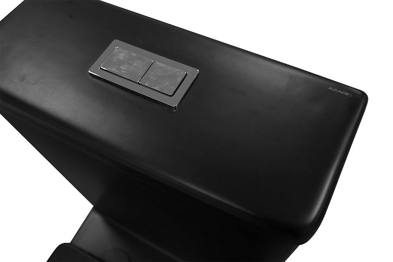 Унитаз-компакт напольный AZARIO Black King AZ-8303D матовый черный