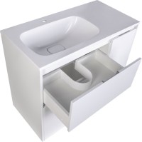 Мебель для ванной комнаты Style Line Барселона 90 Люкс Plus L, с бельевой корзиной