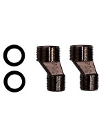 Смеситель с длинным изливом для ванны AZARIO Lursy AZ-K1749BN сатин