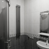 Полотенцесушитель электрический Маргроид Inaro3v профильный 120х12, графитовый серый