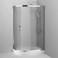 Душевой уголок AM.PM Like W83UG-302U120MT 120x80 профиль матовый хром, стекло прозрачное