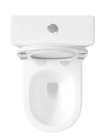 Унитаз-компакт напольный STWORKI Готланд S13400WH с микролифтом, безободковый, белый