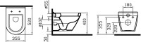 Унитаз подвесной VitrA S50 S50 5318B003-0075 52 см