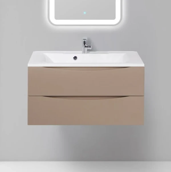 Тумба под раковину BelBagno Marino 90 capucino lucido