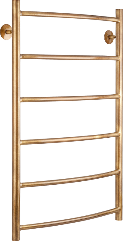 Полотенцесушитель водяной Secado Милан 1 плюс 85x55 см, бронза, лесенка, латунь