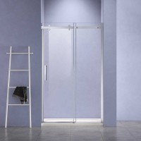 Душевая дверь в нишу Vincea Como-N VDS-4CN160CL 160 см, профиль хром, стекло прозрачное