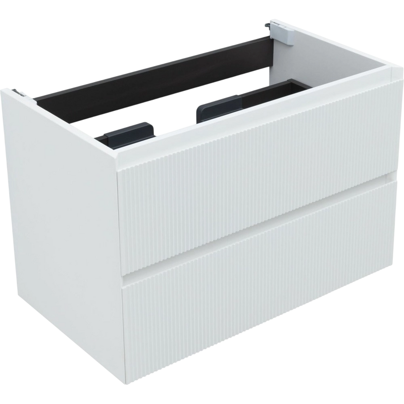 Тумба с раковиной Aquanet Альтера 80 подвесная, белая матовая